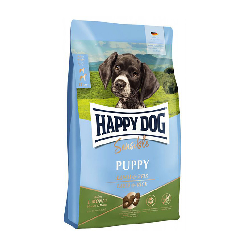  تصویر غذای خشک سوپر پرمیوم سگ بالغ پاپی هپی داگ وزن 4 کیلوگرم 