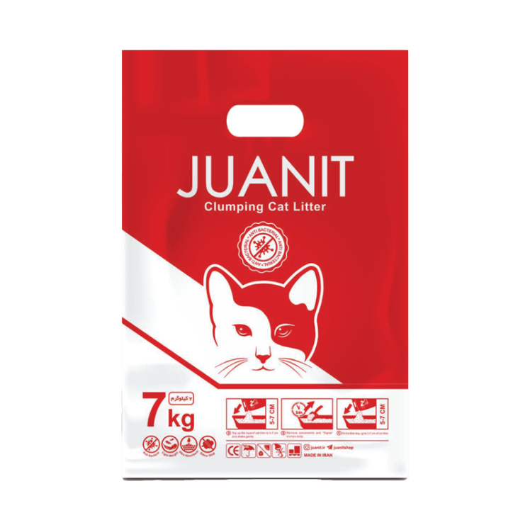 خاک گربه گرانوله ژوانیت مدل اکو وزن 7 کیلوگرم
