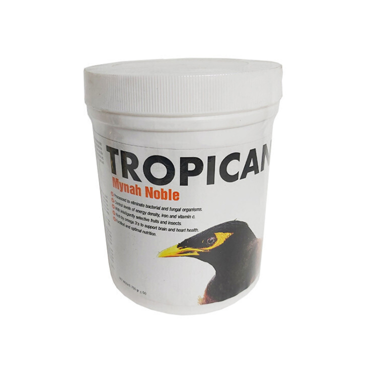 تصویر غذای مخصوص مرغ مینا نوبل تروپیکن وزن 750 گرم