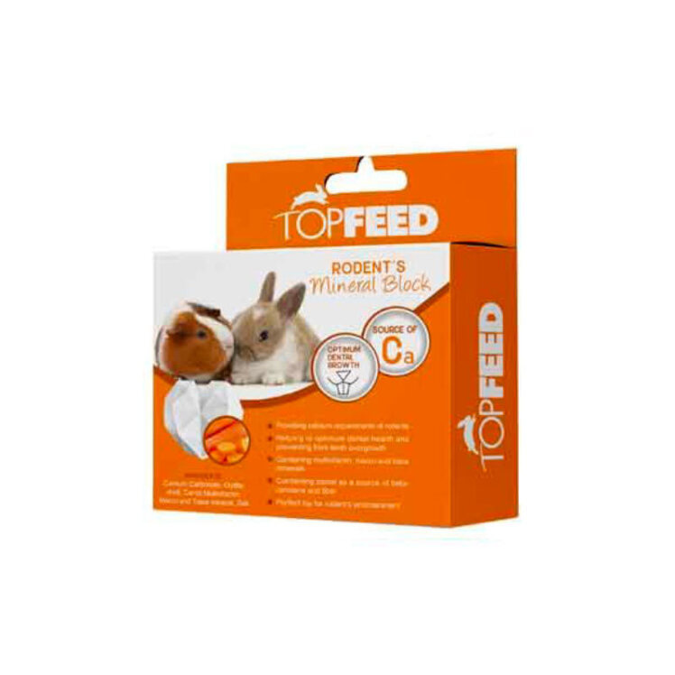 بلوک معدنی جوندگان حاوی هویج تاپ فید وزن 100 گرم