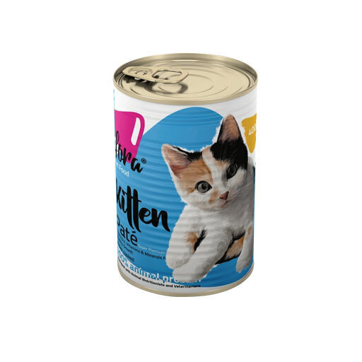  تصویر کنسرو غذای بچه گربه فیفورا با طعم میکس گوشت وزن 400 گرم 