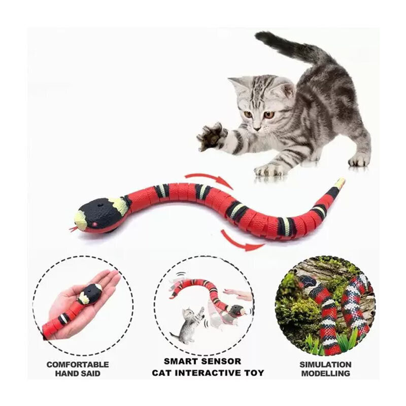  تصویر ویژگی های اسباب بازی مار شیری شارژی گربه زد اف اندازه 40 سانتی متر 