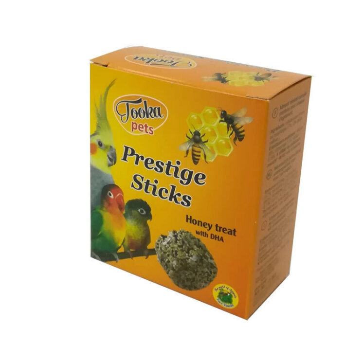 تصویر 1 تشویقی پرندگان توکا پت با طعم عسل