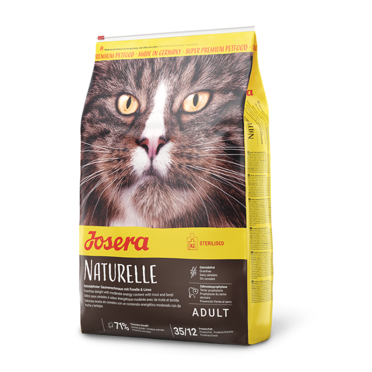 تصویر غذای خشک گربه ناتورل جوسرا وزن 2 کیلوگرم