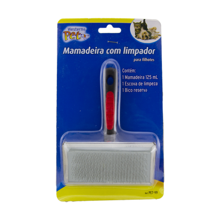 برس استیل موی سگ و گربه مدل یک طرفه 