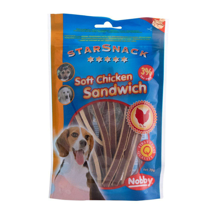 تصویر تشویقی ساندویچی سگ نوبی وزن 70 گرم