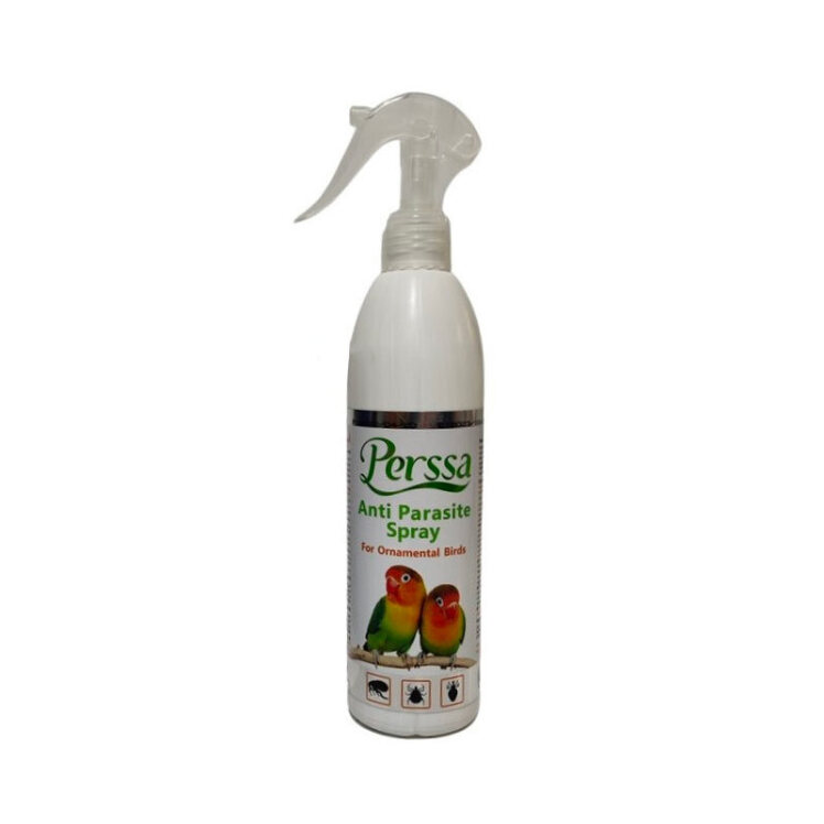 تصویر اسپری ضد انگل های خارجی پرندگان پرسا حجم 300 میلی لیتر