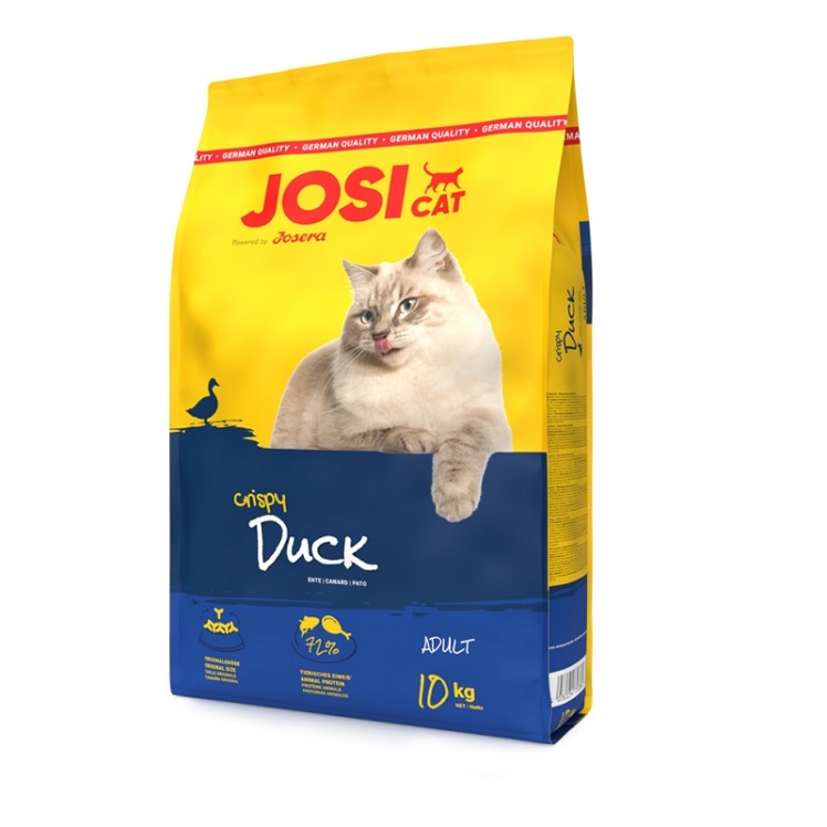 تصویر 1 غذای خشک گربه جوسی کت جوسرا با طعم اردک و ماهی وزن 10 کیلوگرم