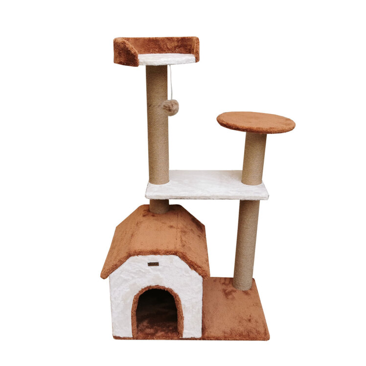 تصویر درخت گربه هیواپت طرح B36 رنگ قهوه ای