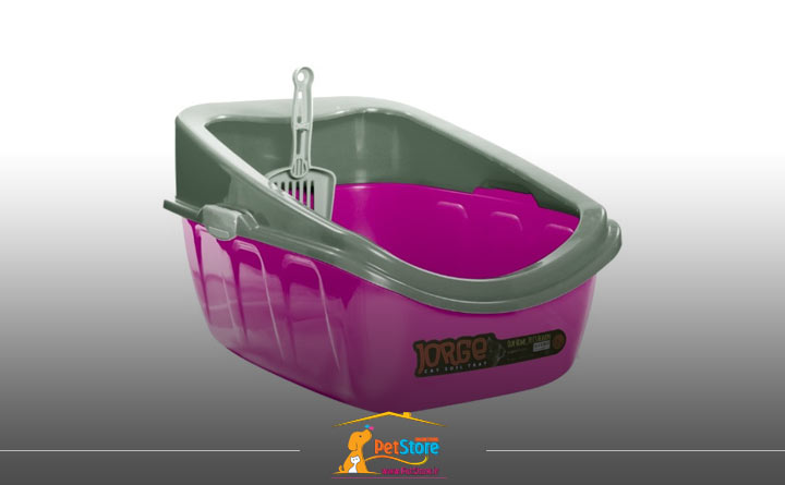 ظرف خاک بدون سقف از انواع ظرف خاک گربه 