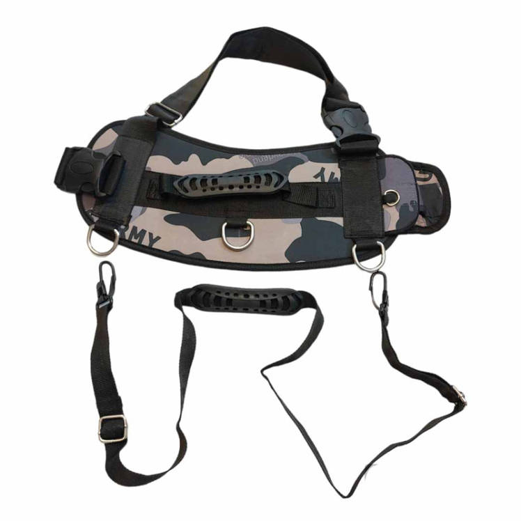 تصویر 1 قلاده پلیس سگ جیب‌دار 