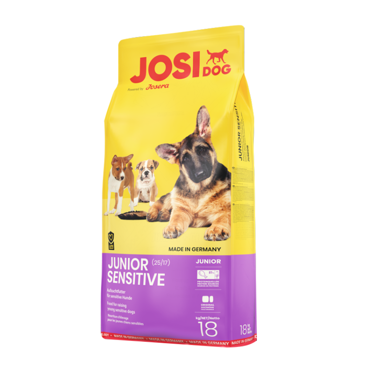 تصویر غذای خشک توله سگ سنسیتیو جوسی داگ جوسرا وزن 18 کیلوگرم