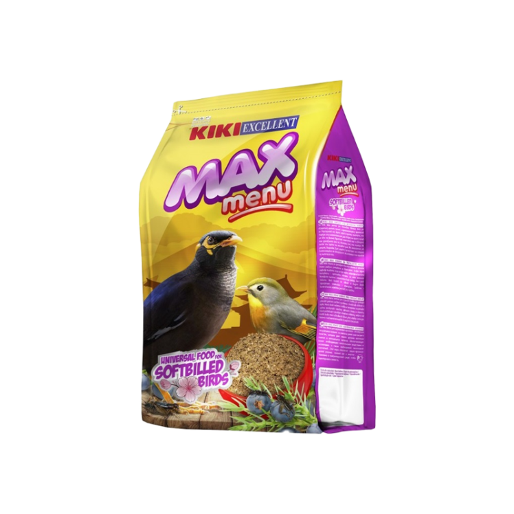 غذای مرغ مینا کیکی مدل مکس منو وزن 500 گرم