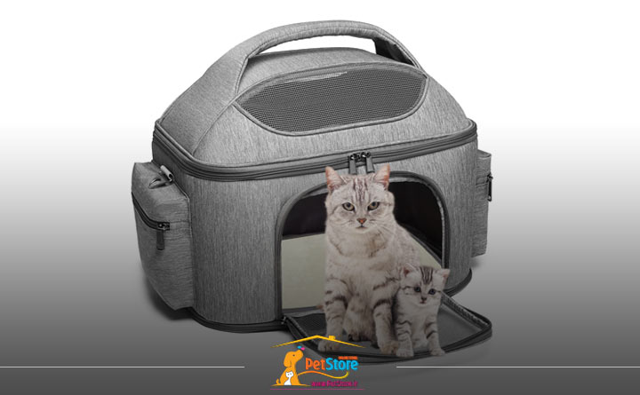 باکس حمل گربه برای نگهداری گربه 