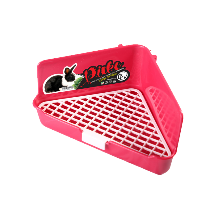 عکس ظرف دستشویی خرگوش مدل پیکو هپی پت رنگ فیروزه ای