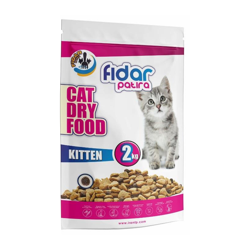  غذای خشک بچه گربه فیدار وزن 2 کیلوگرم 