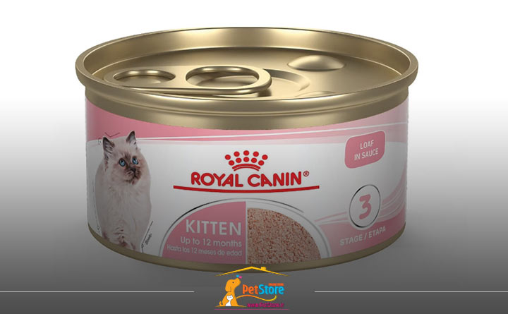 کنسرو غذای بچه گربه از دو ماهگی