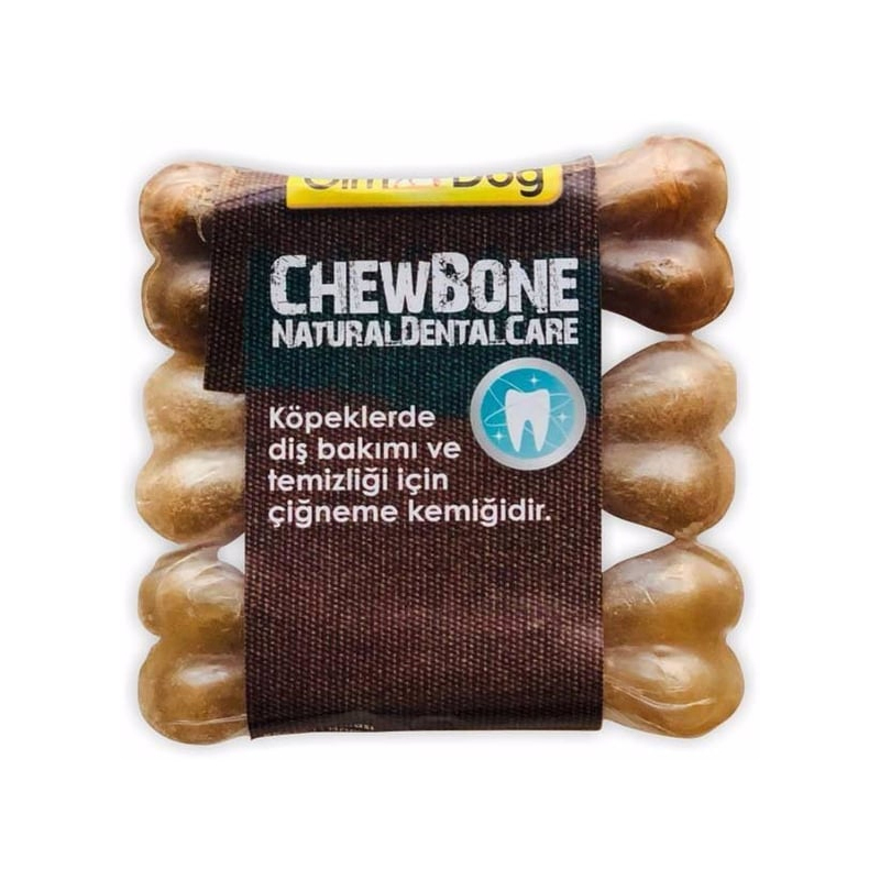  تصویر تشویقی سگ استخوانی چیوبن جیم داگ Gimdog ChewBone وزن 60 گرم 