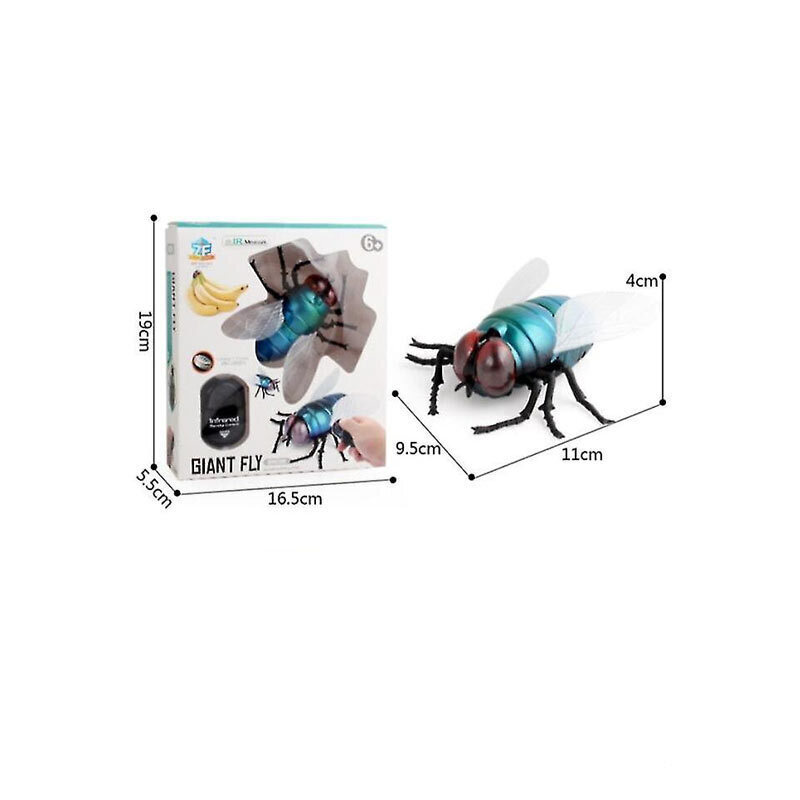  تصویر اسباب بازی حشرات متحرک سگ و گربه زد اف مدل مگس در جعبه 