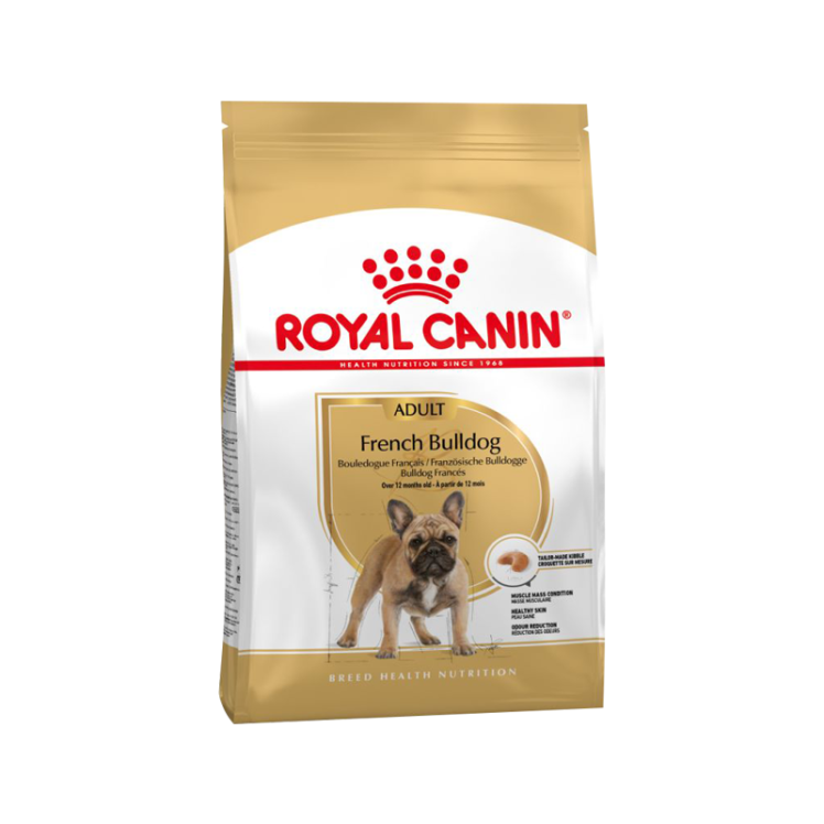 غذای خشک سگ بالغ رویال کنین مدل بولداگ فرانسوی وزن 3 کیلوگرم