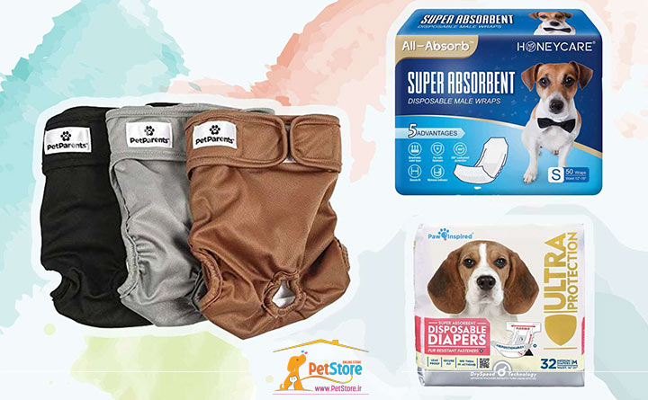 انواع پد زیر انداز بهداشتی سگ