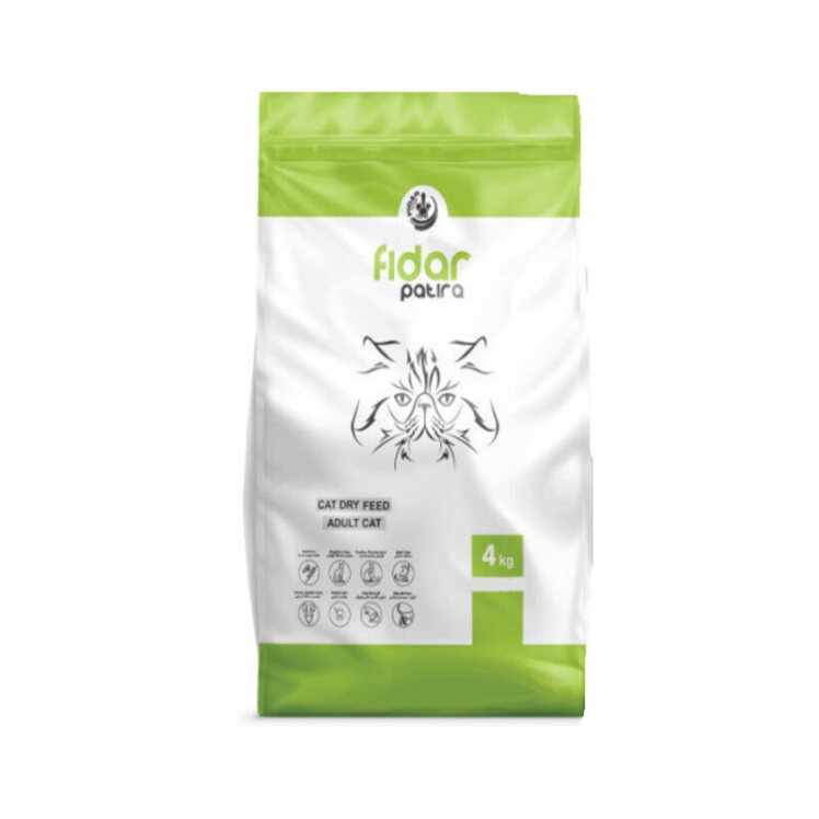 عکس غذای خشک گربه بالغ فیدار وزن 4 کیلوگرم
