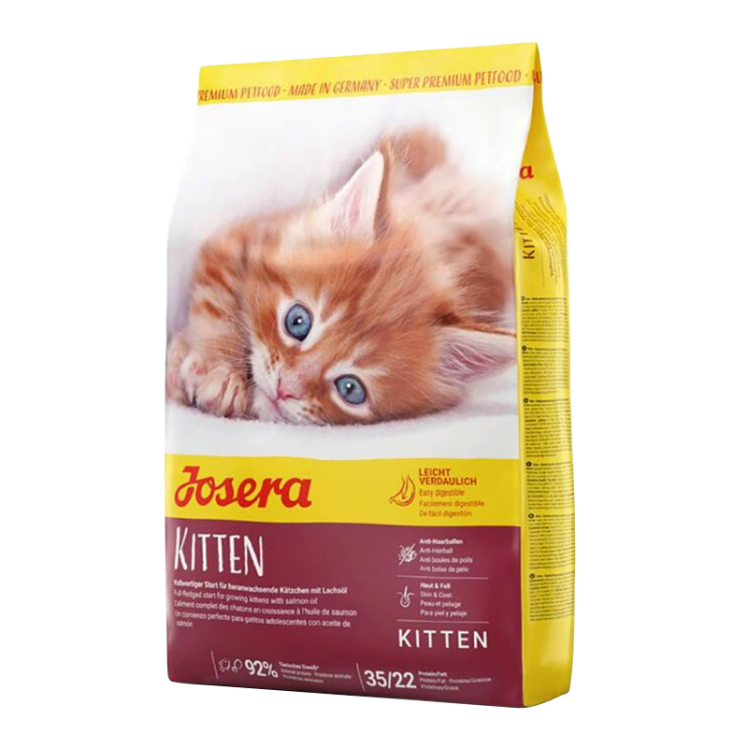 تصویر غذای خشک بچه گربه جوسرا وزن 10 کیلوگرم