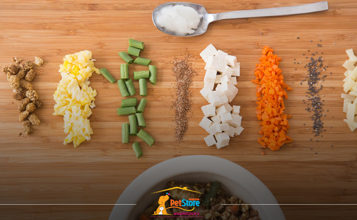 مواد غذایی مورد نیاز سگ