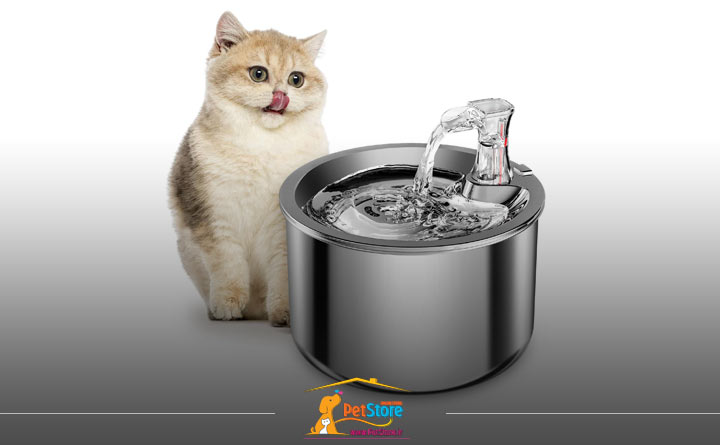 خرید ظرف آبخوری اتوماتیک گربه