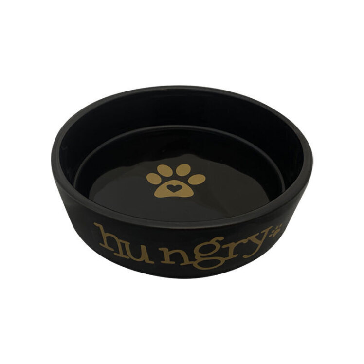 تصویر ظرف غذای حیوانات کوکوپت طرح نوشته هانگری سایز متوسط