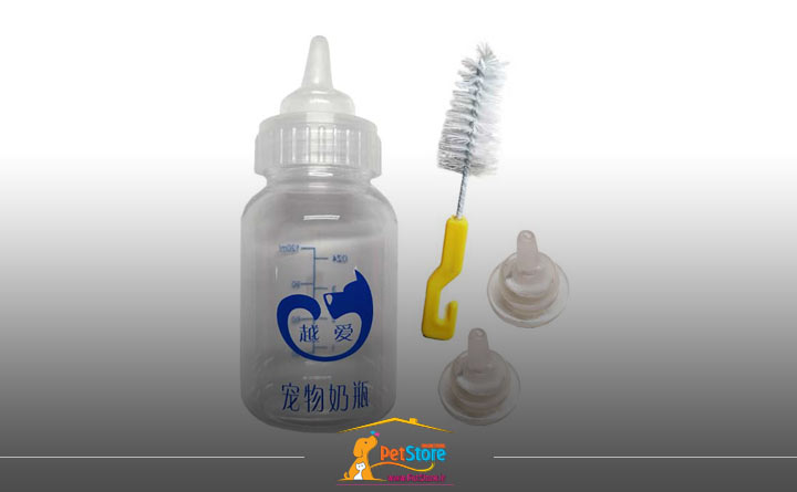 خرید بطری شیر از تجهیزات مورد نیاز بچه گربه