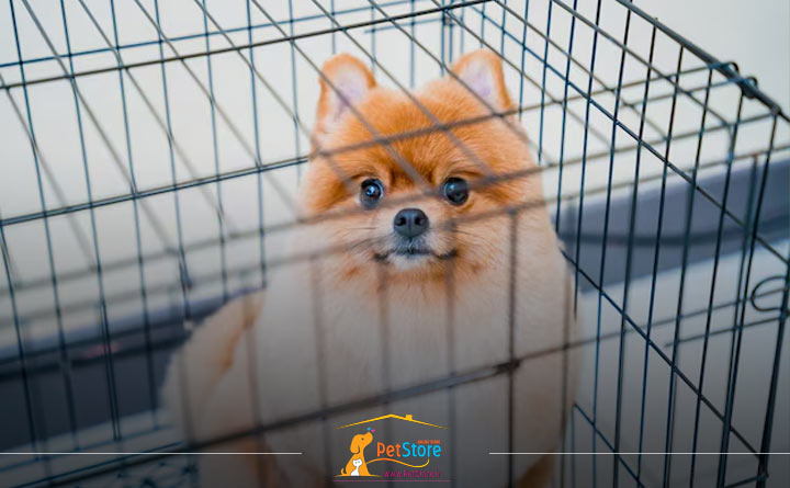 سگ پامرانین در پارک