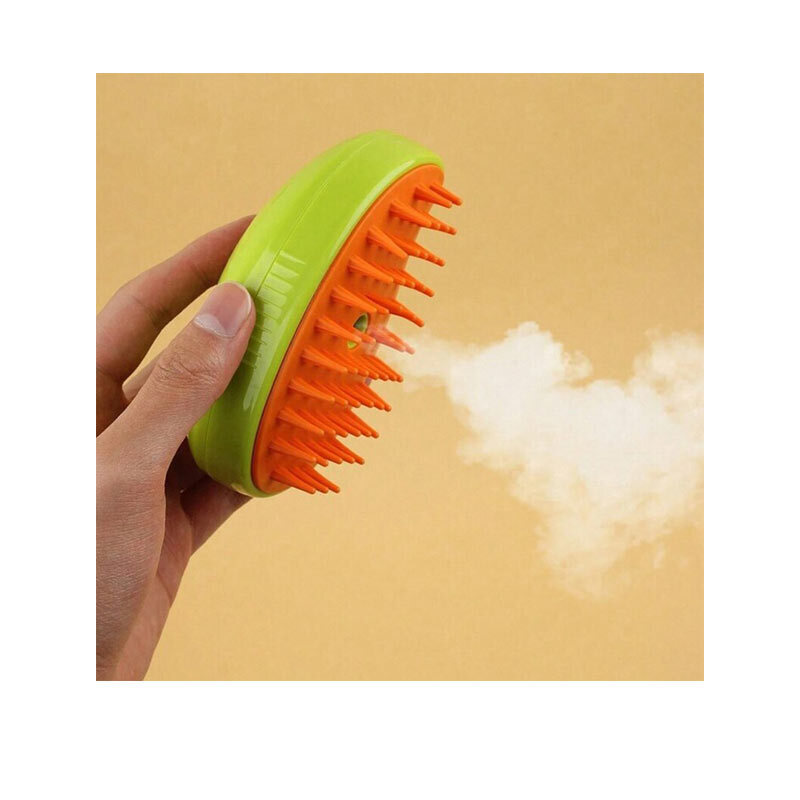  تصویر 2 برس و ماساژور بخار حیوانات Spray Massage Brush 