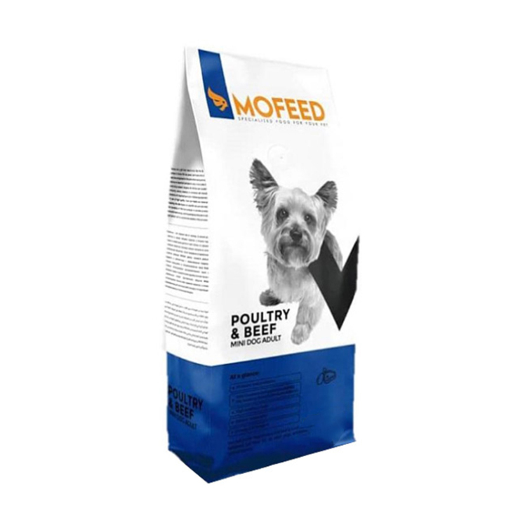 تصویر غذای خشک سگ با طعم گوشت گاو نژاد کوچک مفید وزن 500 گرم