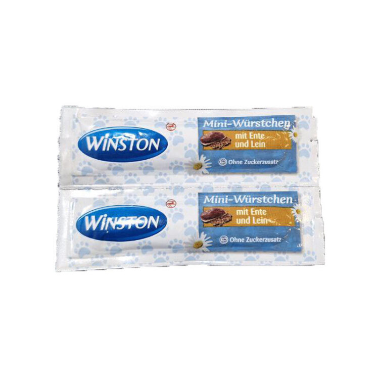 تصویر تشویقی سوسیسی گربه وینستون با طعم اردک تعداد 2 عددی