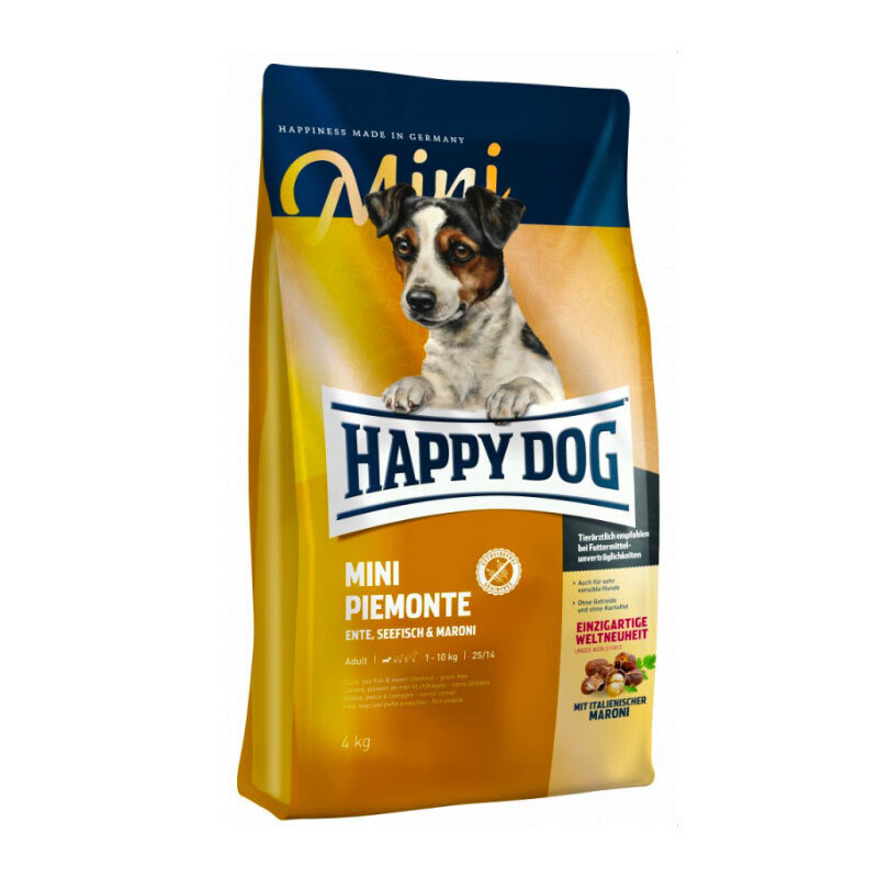  تصویر غذای خشک سوپر پرمیوم سگ نژاد کوچک هپی داگ وزن 4 کیلوگرم 