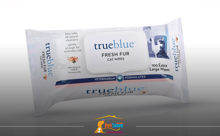 کاربرد دستمال مرطوب گربه