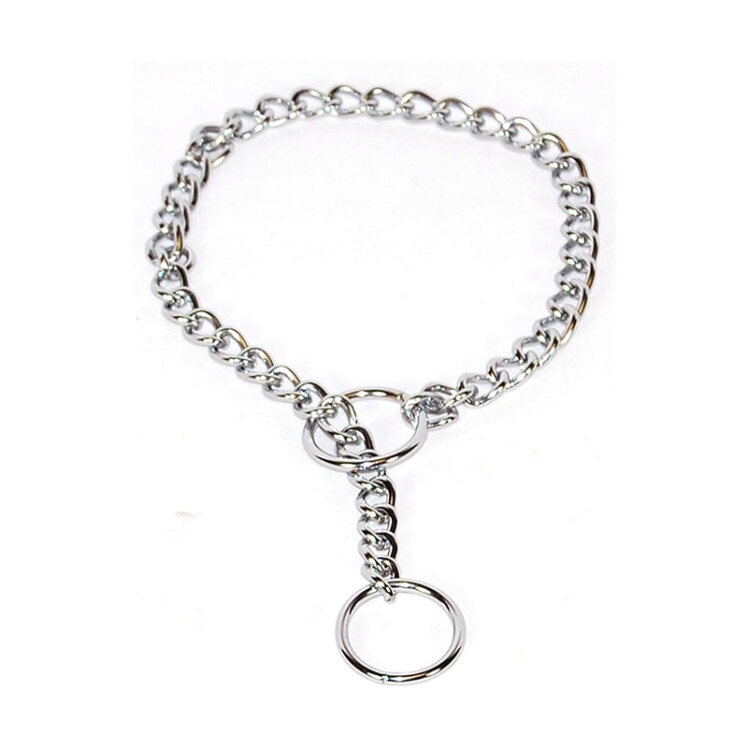 تصویر قلاده زنجیری سگ مدکاو سایز M