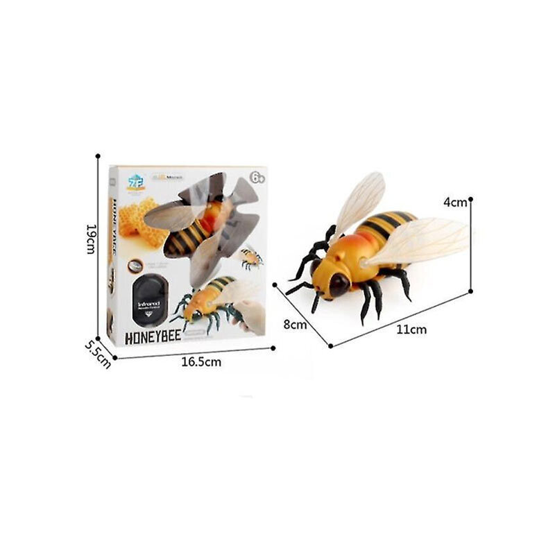  تصویر اسباب بازی حشرات متحرک سگ و گربه زد اف مدل زنبور در جعبه 