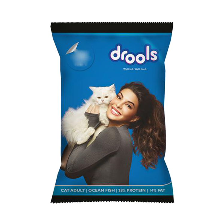 غذای خشک گربه درولز ماهی اقیانوس وزن 500 گرم