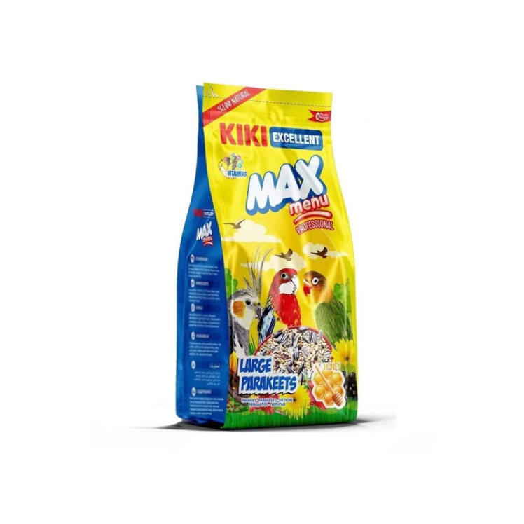 تصویر خوراک کامل مخصوص طوطی کیکی وزن 500 گرم