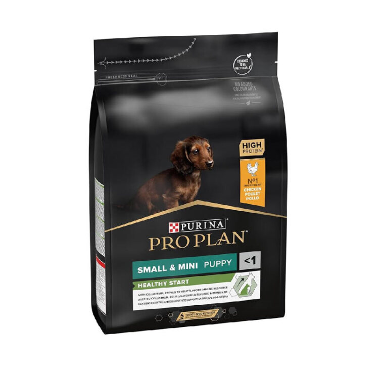 تصویر غذای خشک توله سگ نژاد کوچک پروپلن برای تقویت مفاصل با طعم مرغ وزن 3 کیلوگرم