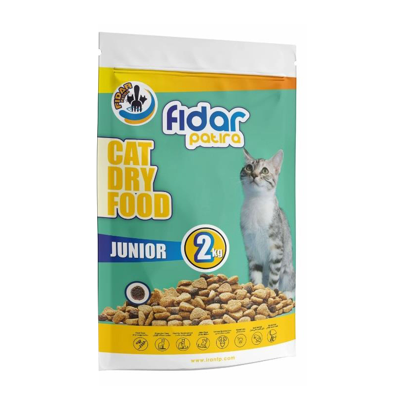  غذای خشک بچه گربه فیدار مدل جونیور وزن 2 کیلوگرم 