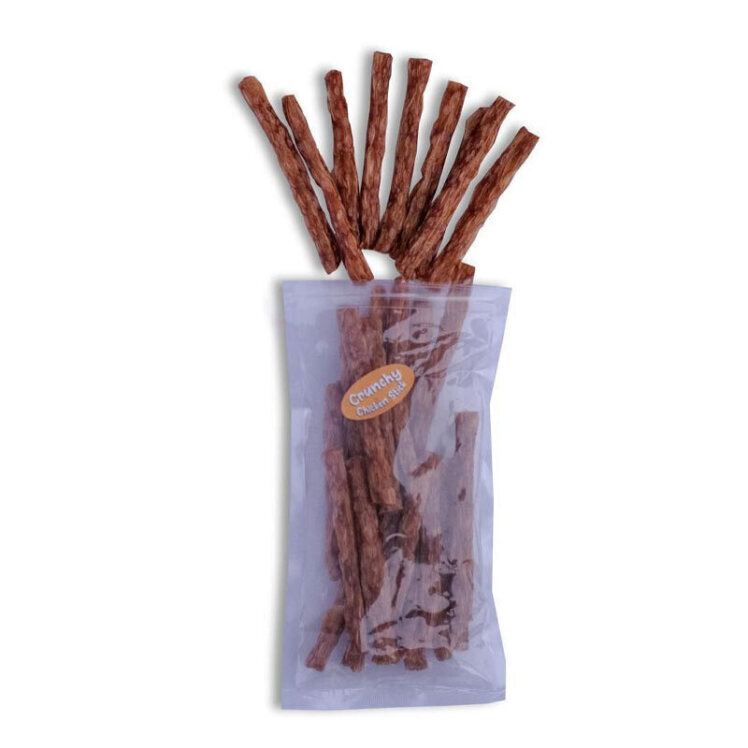 تصویر 1 تشویقی سگ استیک کرانچی مرغ تروجوی وزن 100 گرم