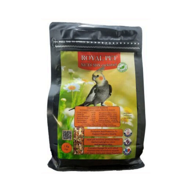 تصویر خوراک عروس هلندی رویال پت وزن 1 کیلوگرم