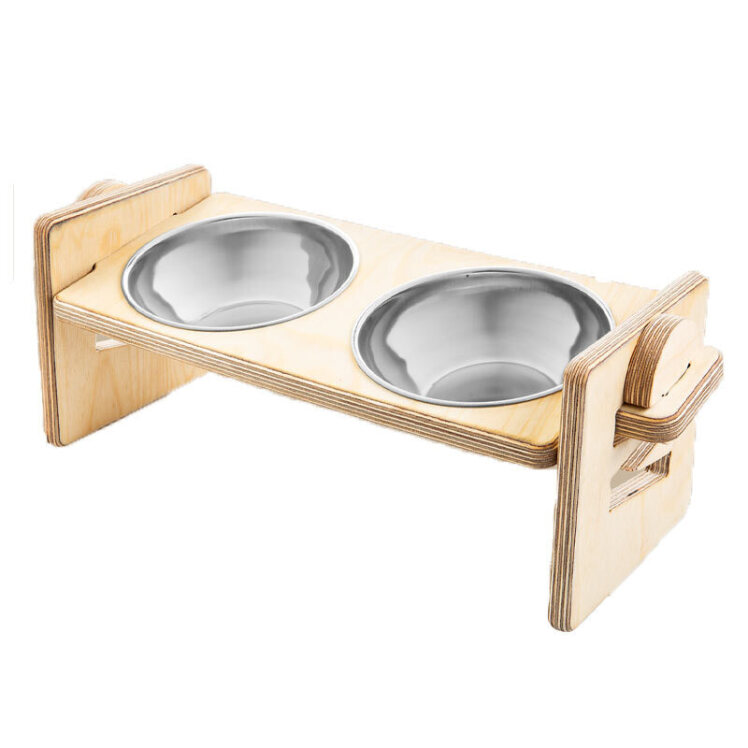 عکس ظرف غذای نیناپت مدل چوبی کامپلای کد C