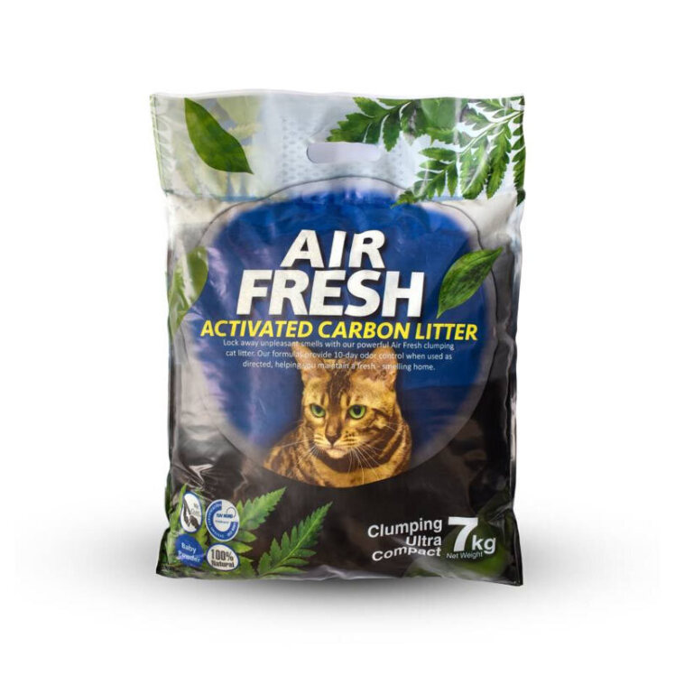 تصویر خاک بستر مخصوص گربه ایرفرش وزن 7 گیلوگرم