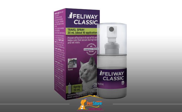 اسپری آرام بخش برای گربه