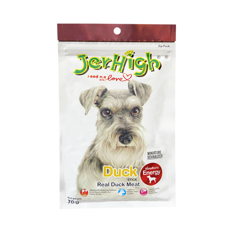 تشویقی مدادی سگ جرهای مدل اردک وزن 70 گرم